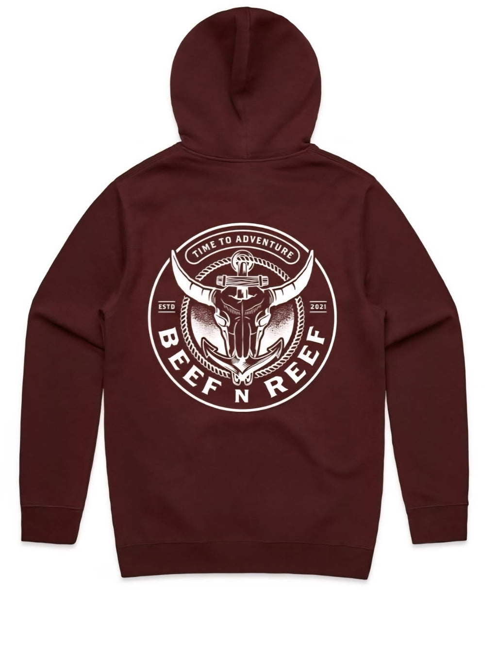 Unisex Essential Hoodie - Burgundy