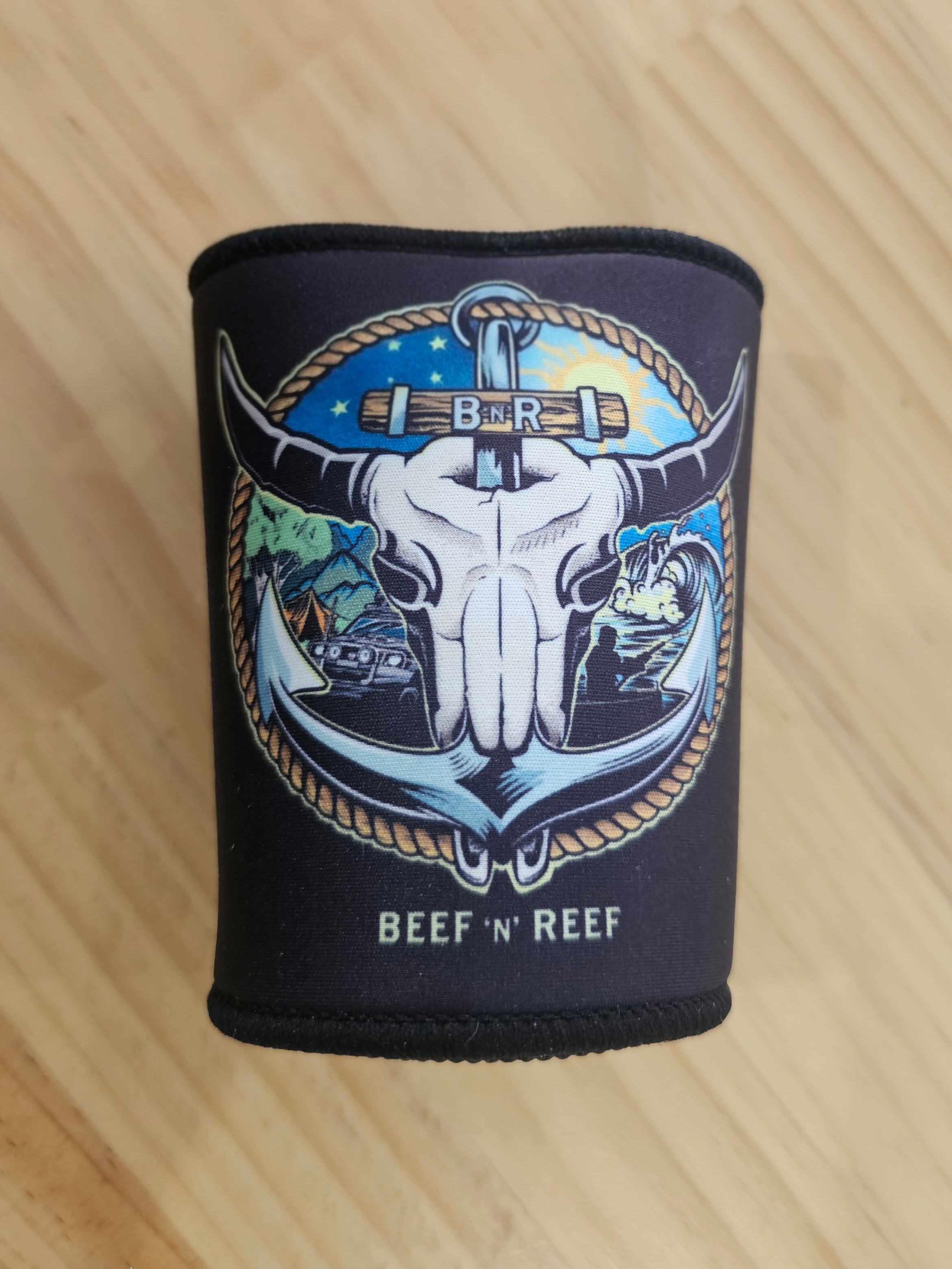 Beef N Reef Stubby Cooler