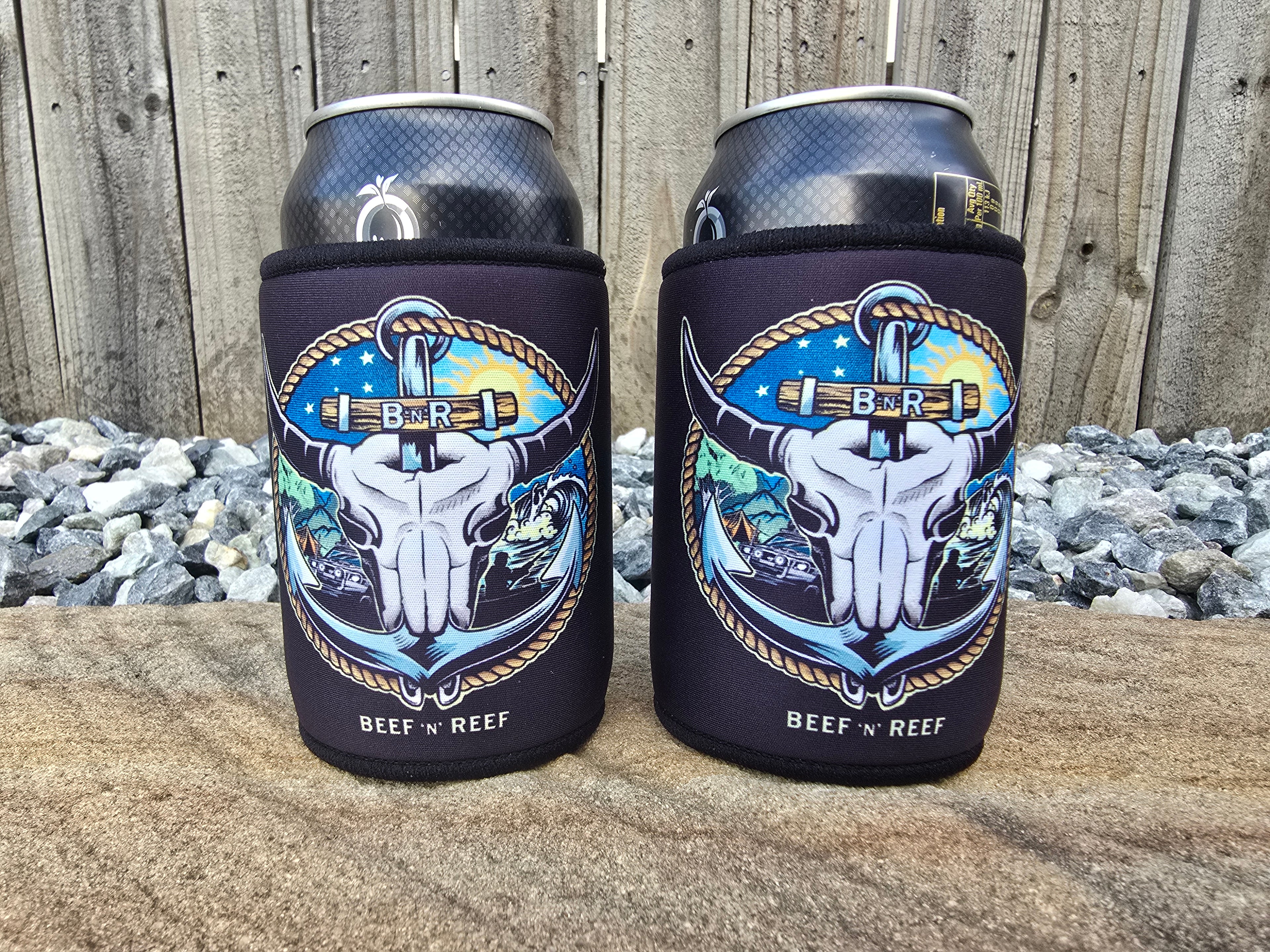 Beef N Reef Stubby Cooler