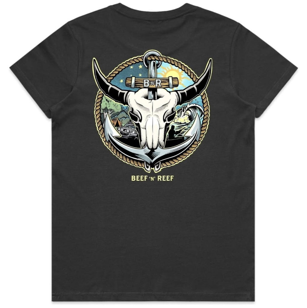 Ladies T2A Tee - Coal