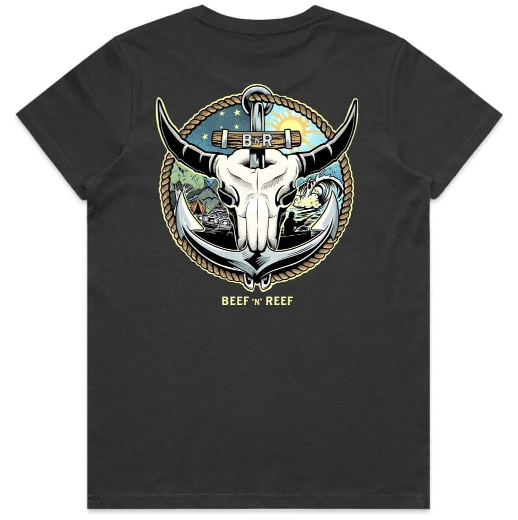 Ladies T2A Tee - Coal