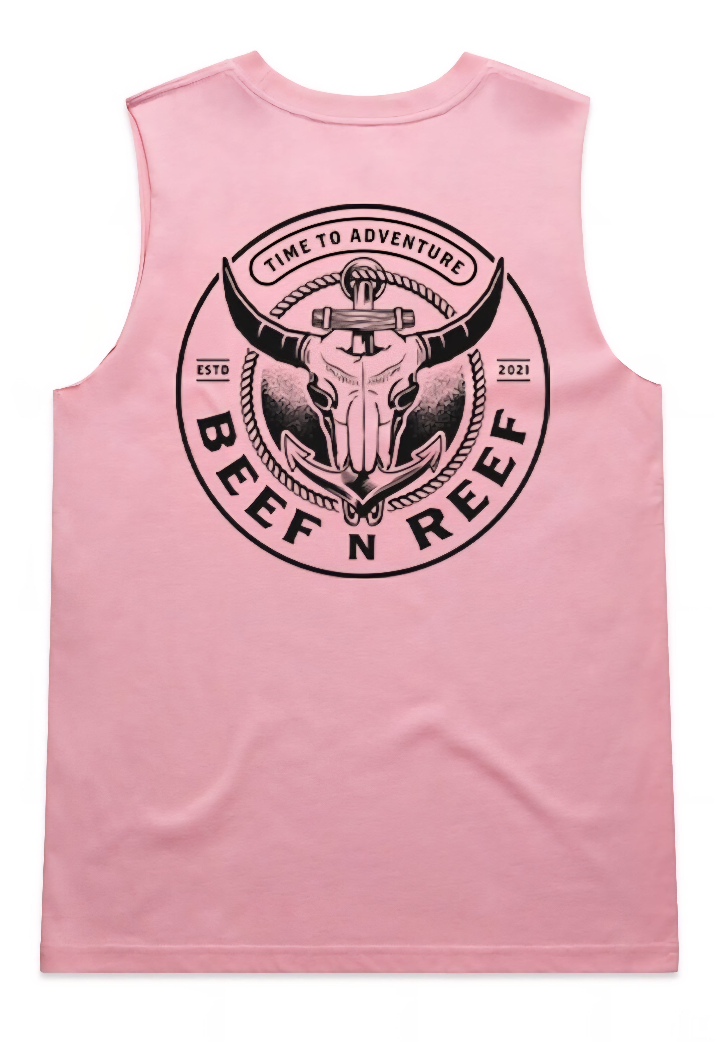 Ladies Sleeveless Tank - Pink