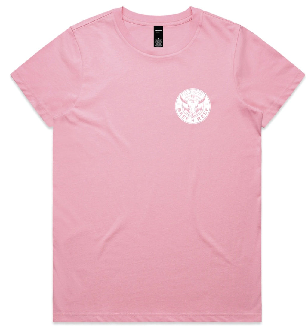 Ladies BNR Tee - Bubblegum