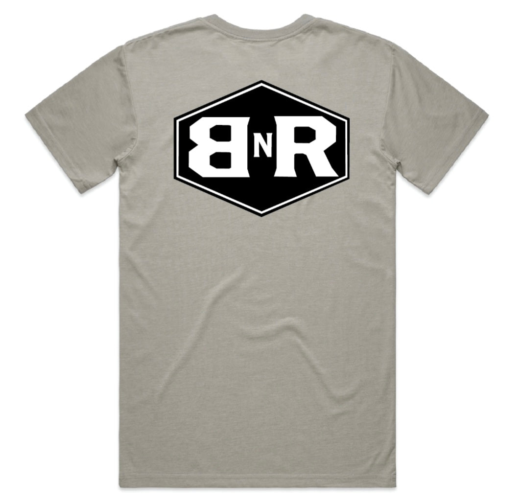 Men's BNR Tee - Sandy Grey