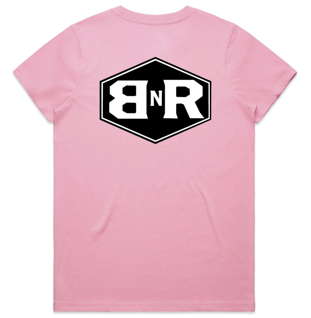 Ladies BNR Tee - Bubblegum
