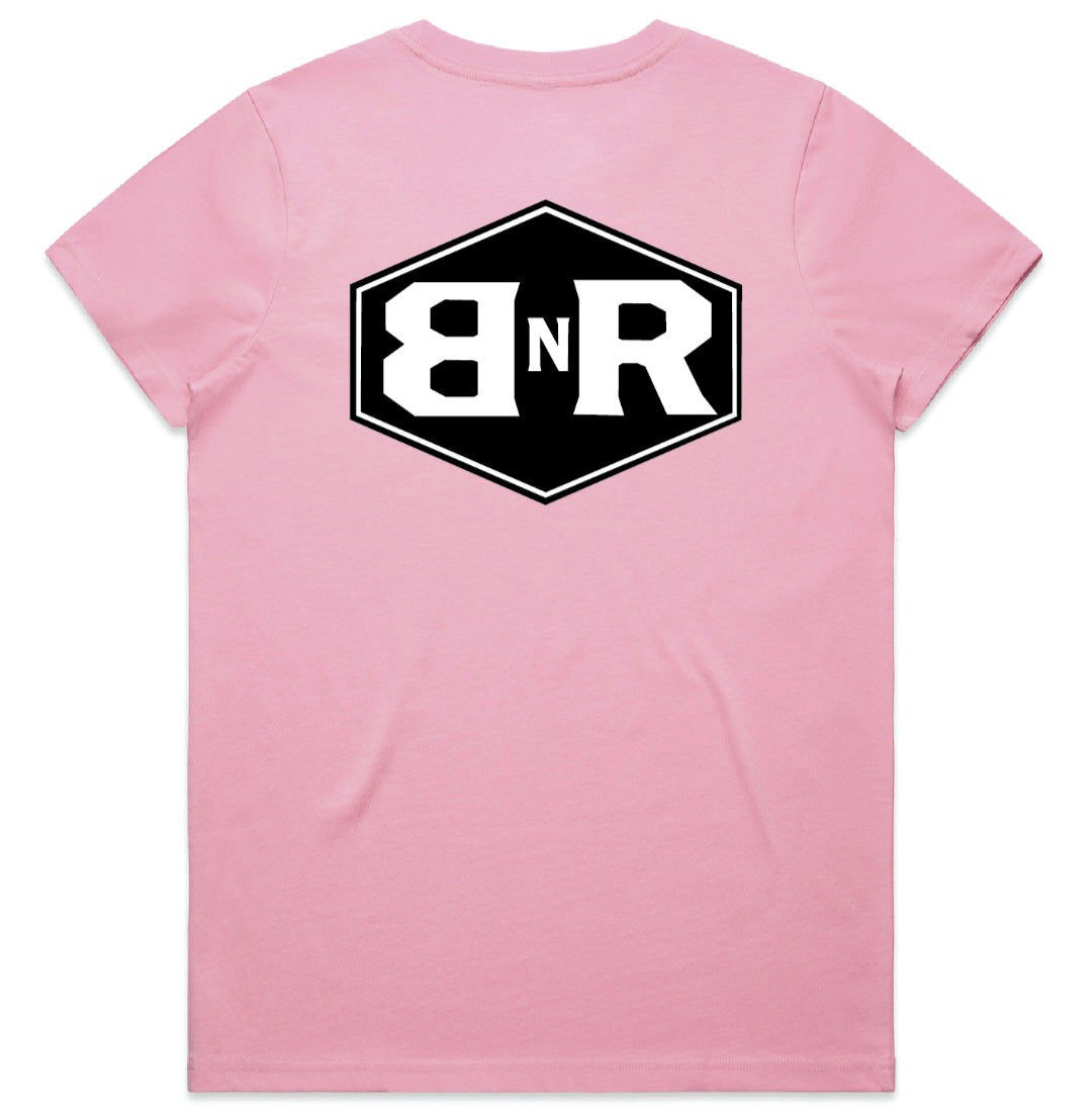 Ladies BNR Tee - Bubblegum
