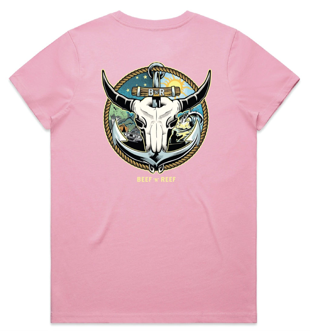 Ladies T2A Tee - Bubblegum