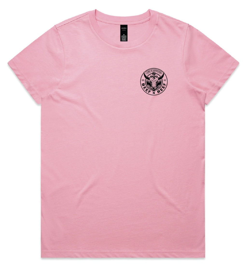 Ladies T2A Tee - Bubblegum