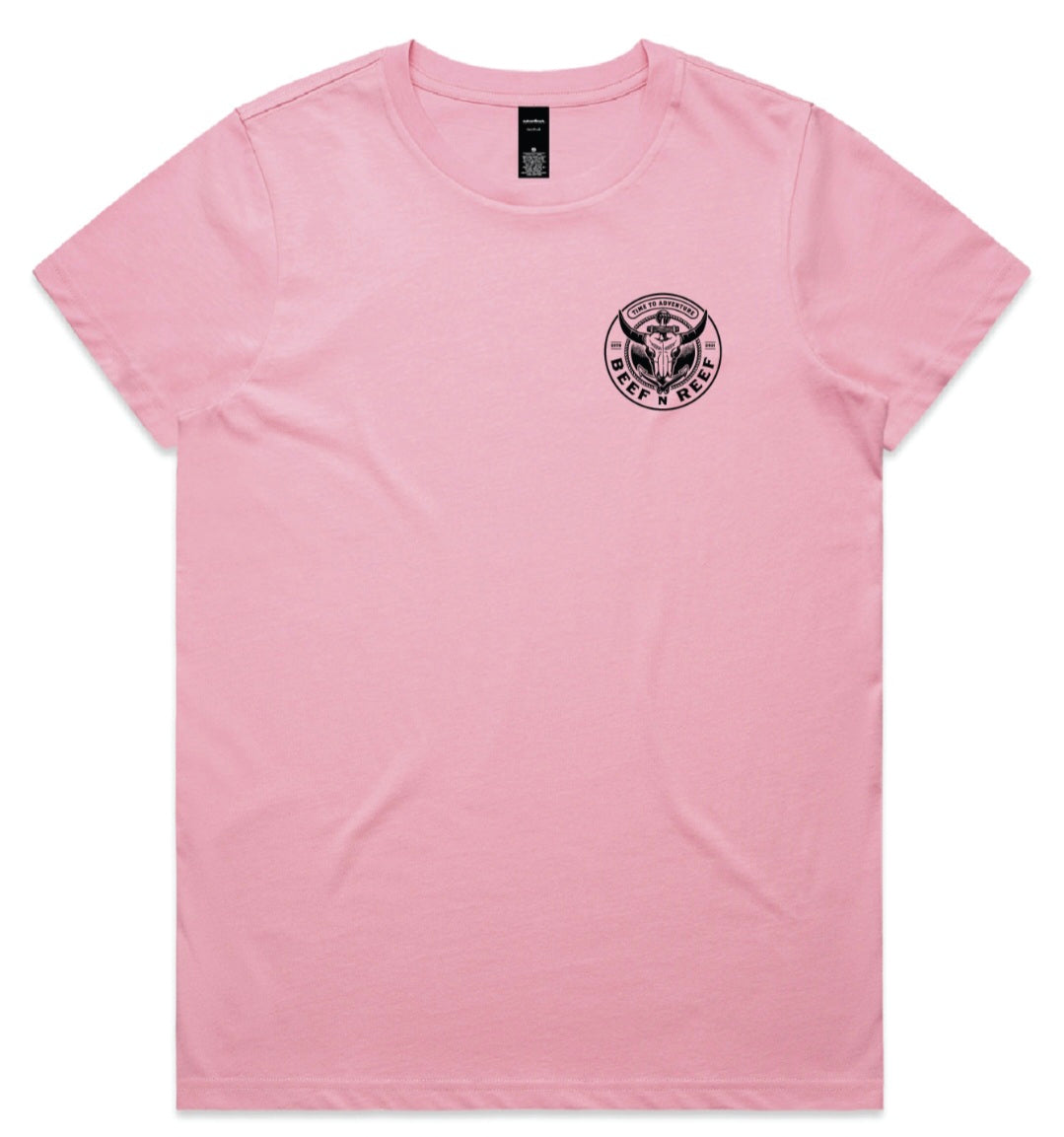 Ladies T2A Tee - Bubblegum