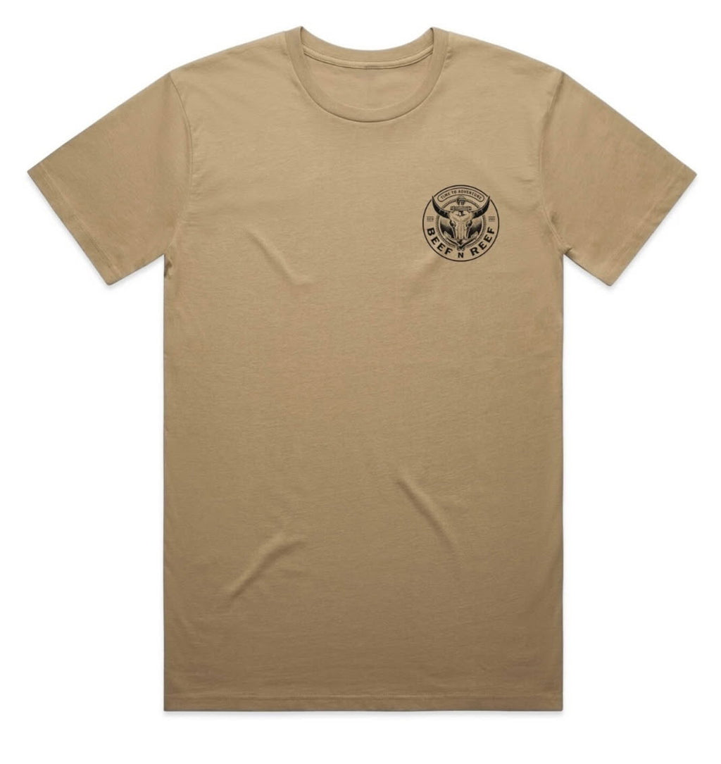 Mens T2A Tee - Sand