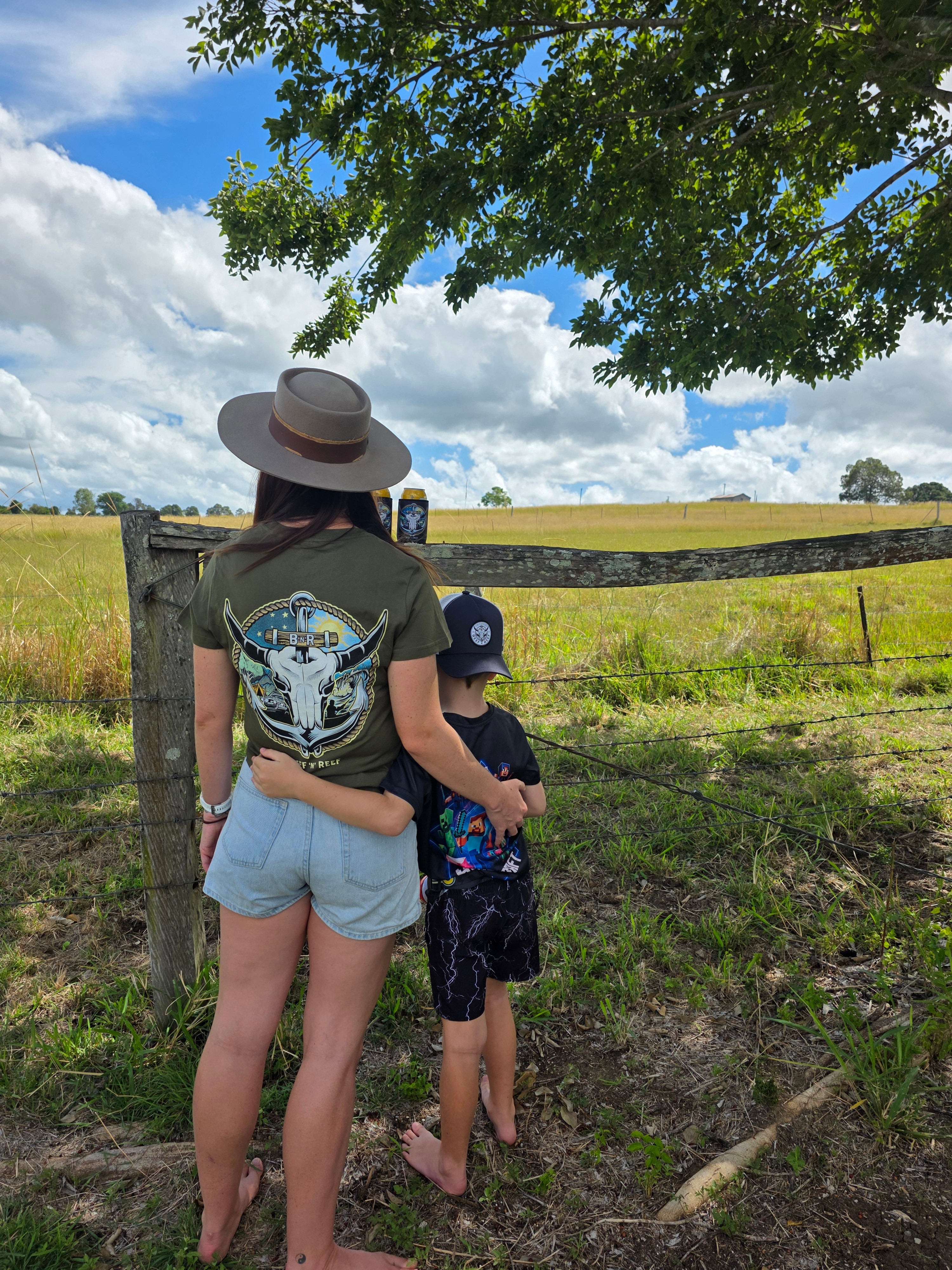 Ladies T2A Tee - Army Green