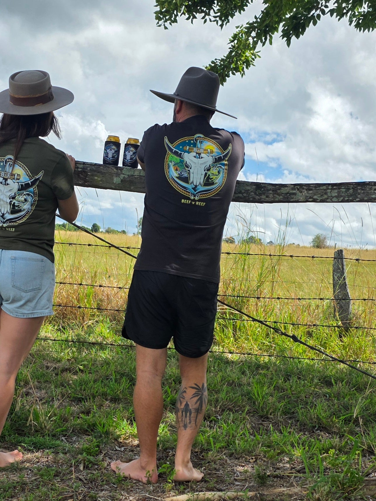 Ladies T2A Tee - Army Green