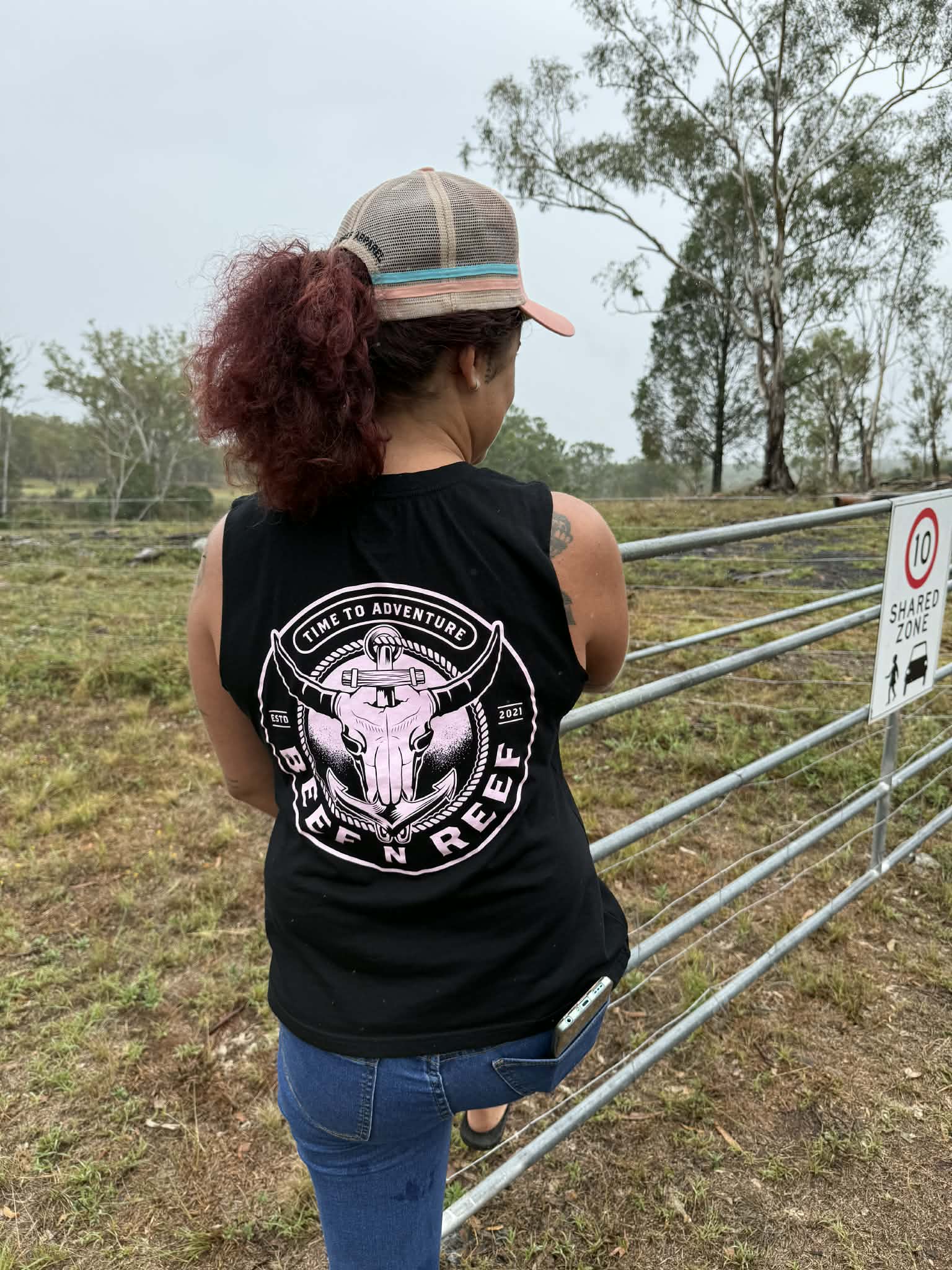 Ladies Sleeveless Tank - Black