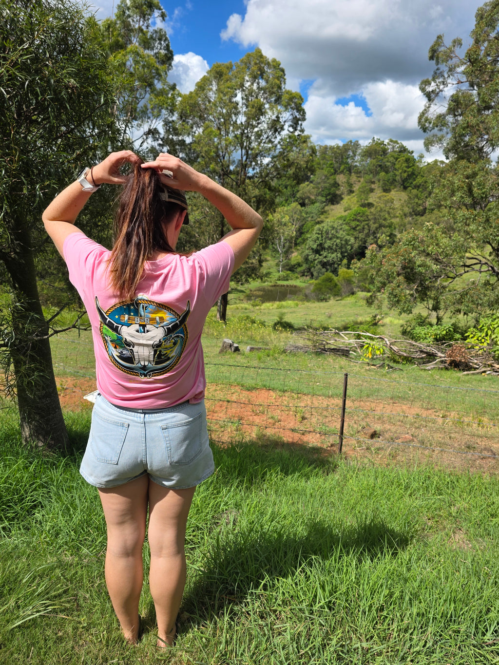 Ladies T2A Tee - Bubblegum