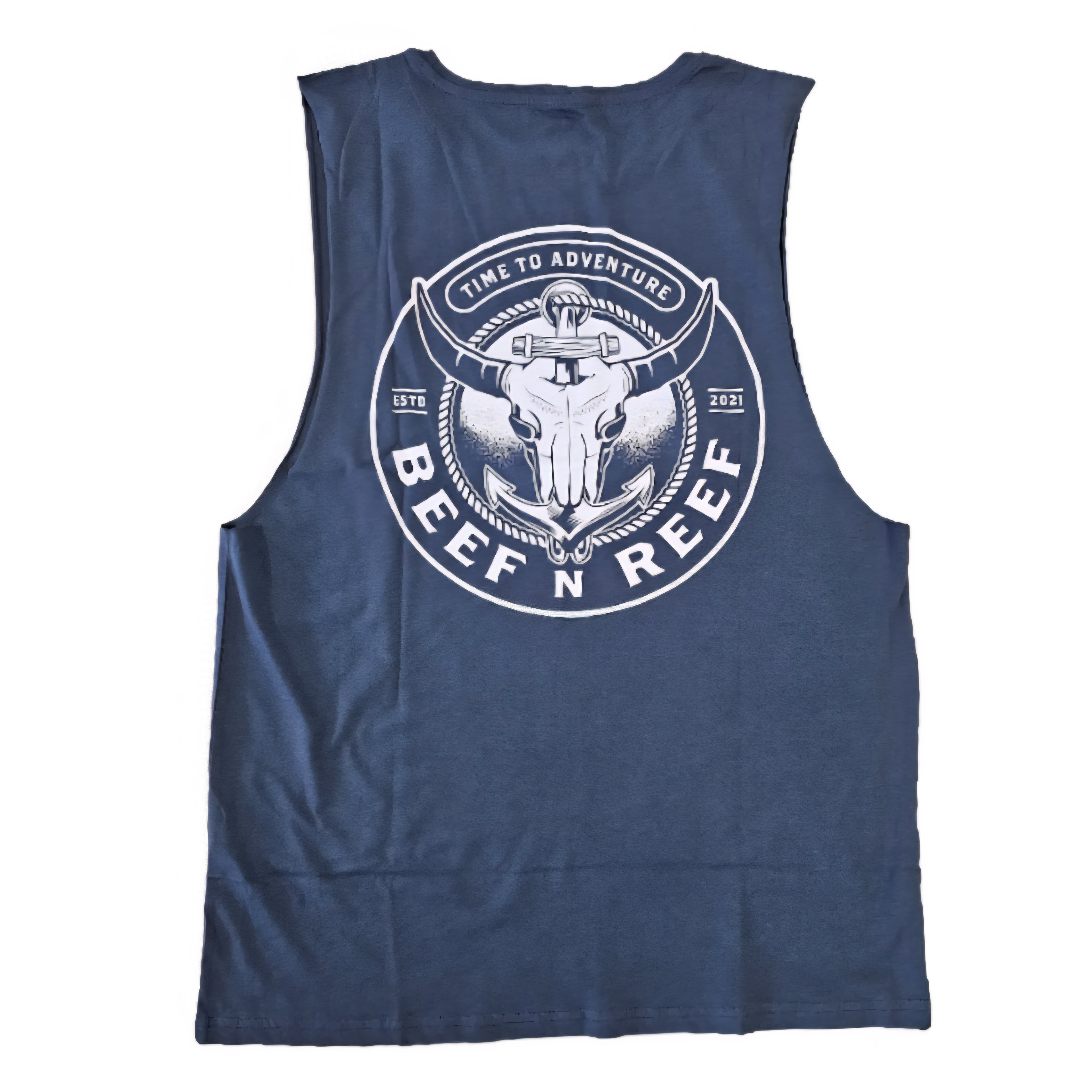 Mens Basic Tank - Navy